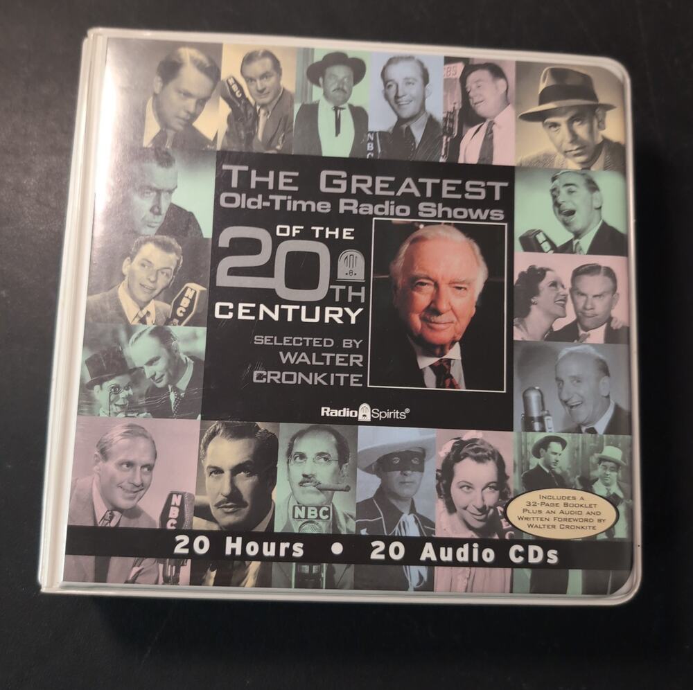 20-Hour CD Collection Walter Cronkite's Greatest Shows of the 20th Century #183